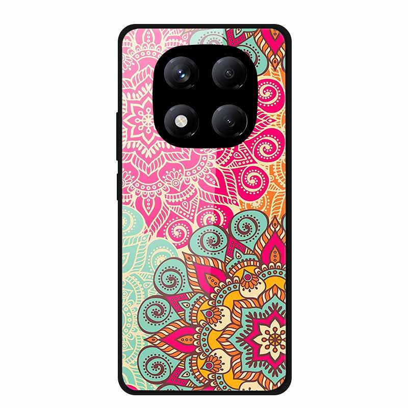 Чехол для Xiaomi Poco X7 Закаленное Стекло Жесткая Задняя Крышка из Поликарбоната для Чехлов Телефона Poco X7 5G Модные Оболочки Coques для PocoX7 X 7 2025