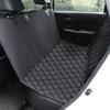 Pet Car Seat Cover Rear Bench Thick Oxford Fabric Dog Cat Travel Pad With Side Wings Zipper Options
