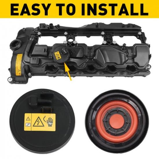 Valve PCV Cover N55 For 11-16 BMW X3 X1 X5 X6 M235I 335I 435I 535I 11127570292