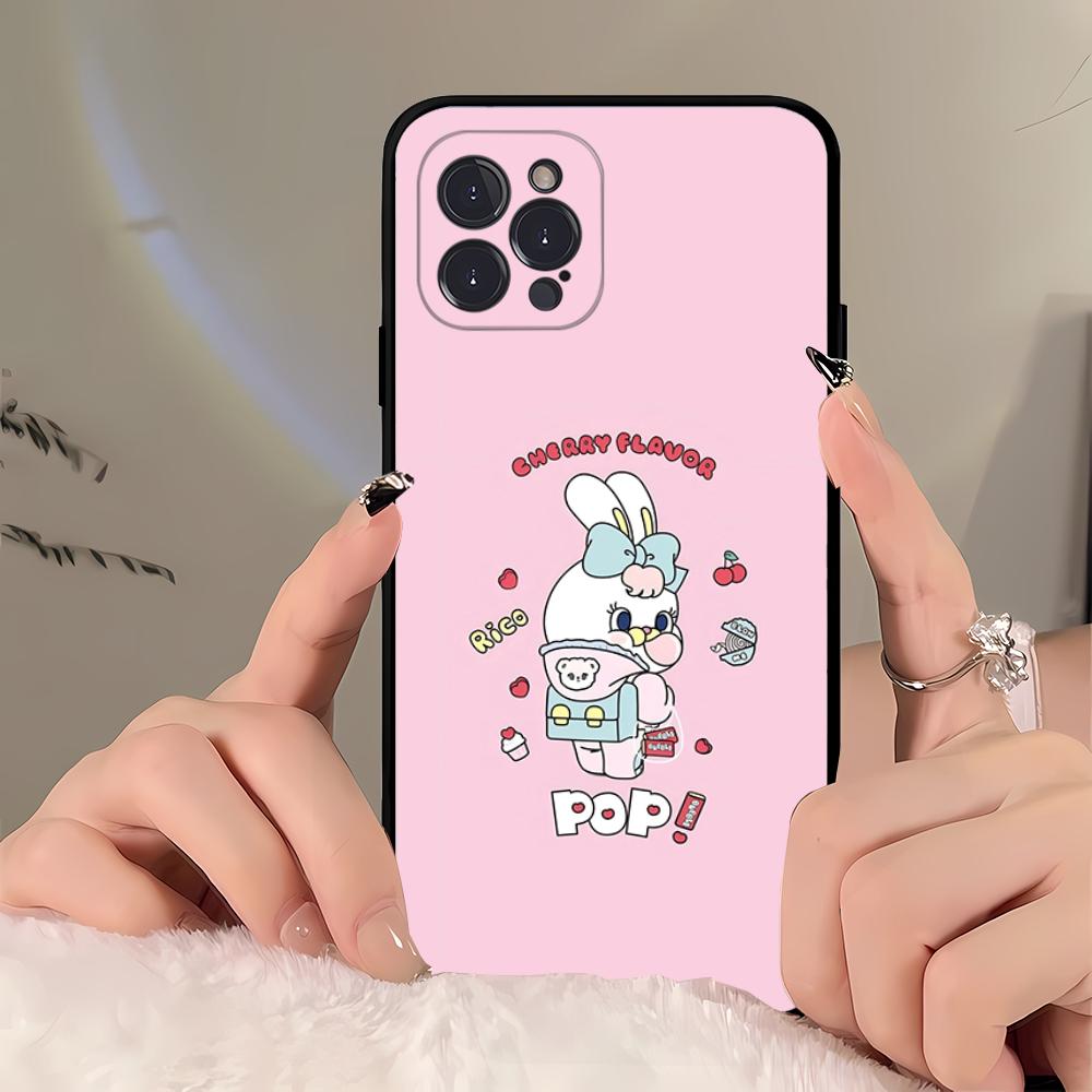 Чехол для телефона E-Esther B-Bunny для iPhone 16 15 14 11 12 13 Mini Pro XS Max Чехол 6 7 8 Plus X Funda Shell