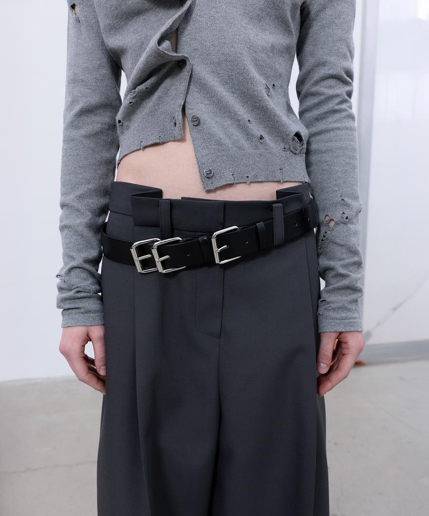 LCDC™ Back-Pleated Wide Pants (Grey)