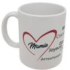 Mug - KALFEA - Je T'aime Mamie - Céramique - 325ml - Compatible Lave-vaisselle