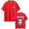 2025 Summer Rapper Omar Courtz Primera Musa Album Tour Merch T-shirt Men Women Clothing 100% Pure Cotton Printed Leisure T-shirt