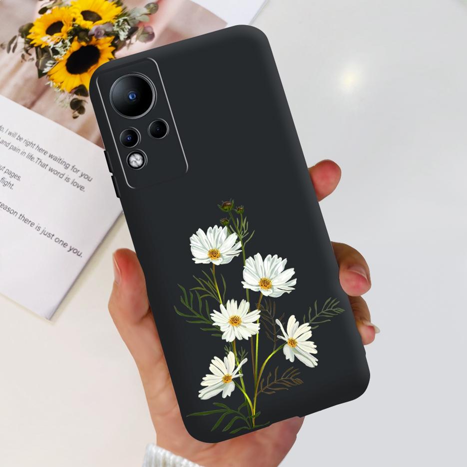 Чехол для Infinix Note 11 X663 X663B Стильный окрашенный задний чехол 6,7'' Ударопрочный чехол для телефона Для Infinix Note 11 Note11 Мягкий чехол