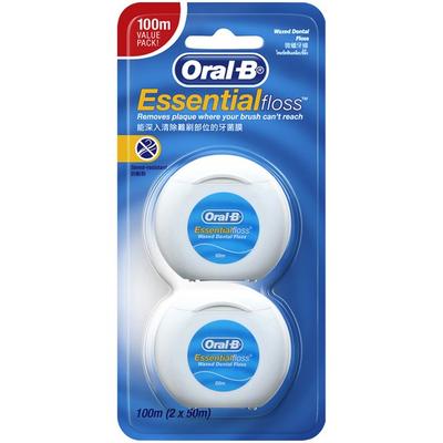 Вощеная нить Oral-B, 2 упаковки, 1 шт.