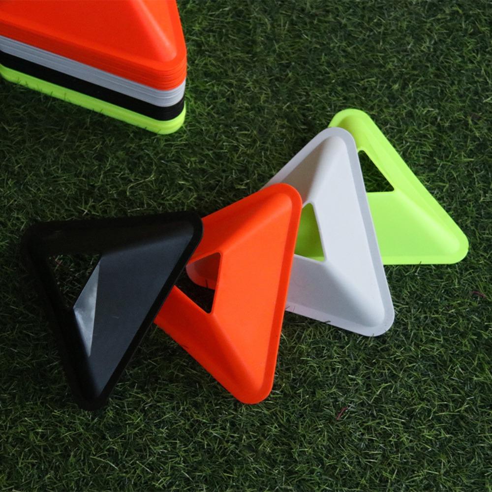 5PCS Marker Football Triangle Logo Plate Speed Training Football Triangle Disc Team Sports
