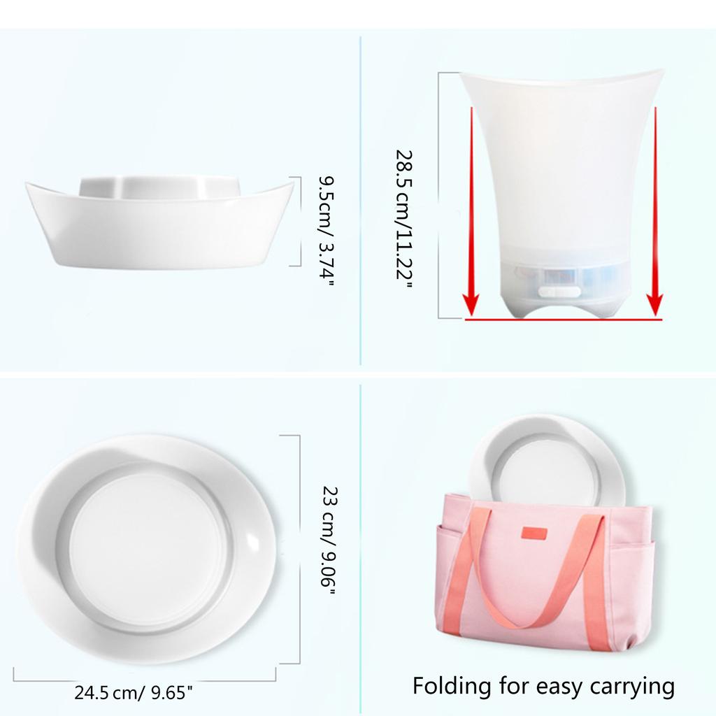 Светодиодное ведерко для льда с Bluetooth-динамиком, 5 л, большой вместимости, ведерко для льда для вина и пива, контейнер для напитков, с многоцветной подсветкой