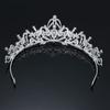 Bridal Headwear Gold-Colour Women'S Full Of Classical Temperament Wedding Crown Girl Birthday Dazzling Tiaras