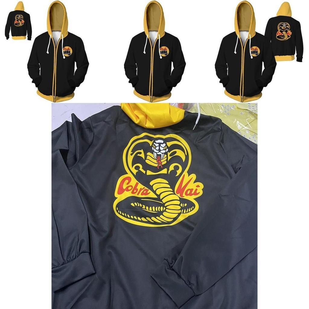 Breathable Karate Kid Val Armorr 3d Hoodie Jacket With Kangaroo Pocket