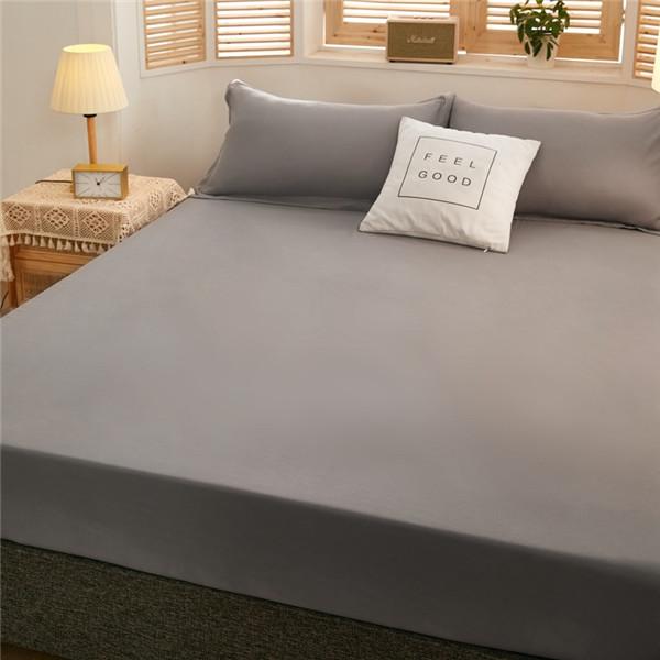 Waterproof Mattress Protector Cover Elastic Fitted Sheet Breathable Pad Bed Double 2 People Couple Bedspread No Pillowcase