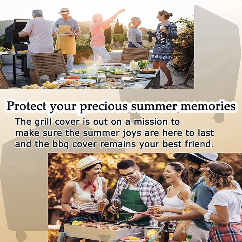 Чехол для гриля-барбекю, водонепроницаемый, против пыли, Weber, сверхмощный, на углях, на открытом воздухе, защитный чехол для барбекю, защита от дождя, чехол для барбекю, 3 размера