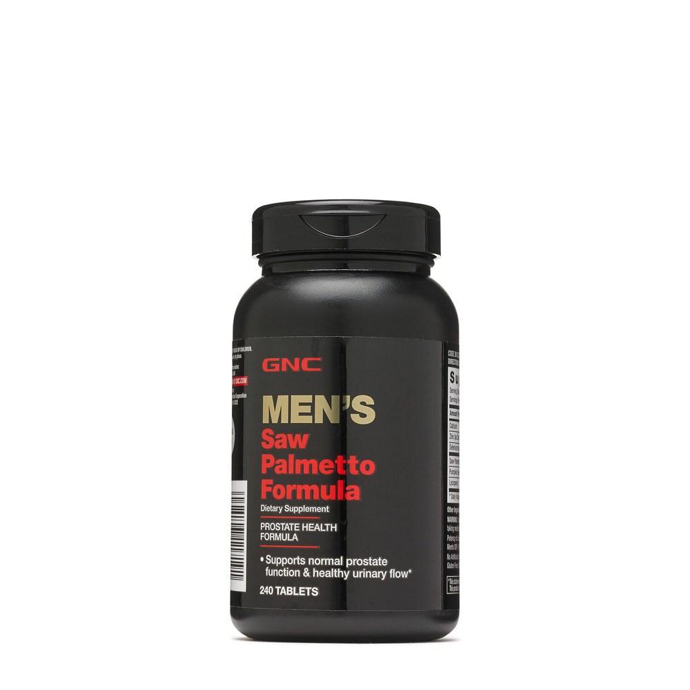 Palmetto GNC Набор из 2 предметов GNC Мужская формула с пальмой сереноа 240 таблеток США Пила 2 шт.