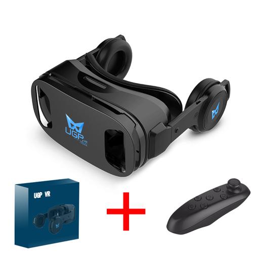 Ugp U8 Vr Glasses 3d Headset Version Imax Virtual Reality Helmet Movie Games With Headphone 3d Glasses Box Optional Controller