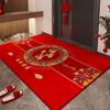 New Chinese Crystal Velvet Door Floor Mat, Entrance Door Mat Is Easy To Take Care Of, Door Mat, Household Indoor WearResistant Foot Mat