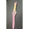 Used SWATCH SWISS MADE PINK WATCH