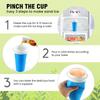 Quick-Frozen Slushy Maker Cup Large Capacity Slushy Cup for Homemade Smoothies Juice Ice Cream Summer Squeeze Beker Kitchen Tool
