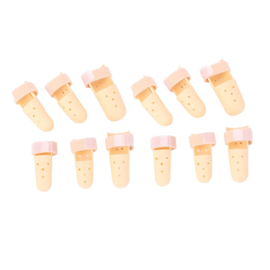 12 шт., шина для пальцев, молотковый стабилизатор пальца, регулируемый иммобилизатор пальца для сустава пальца Di