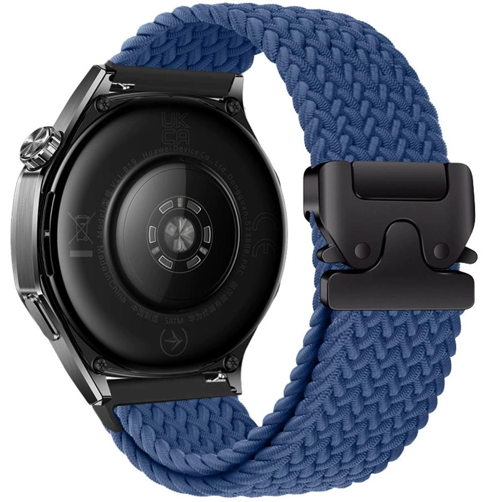 22mm Press Braided Magnetic Strap for Huawei GT6/5 Pro GT6/5/4/3/2 Ultiamte Replacement Bracelet for Huawei GT5 6 Pro/GT5 6