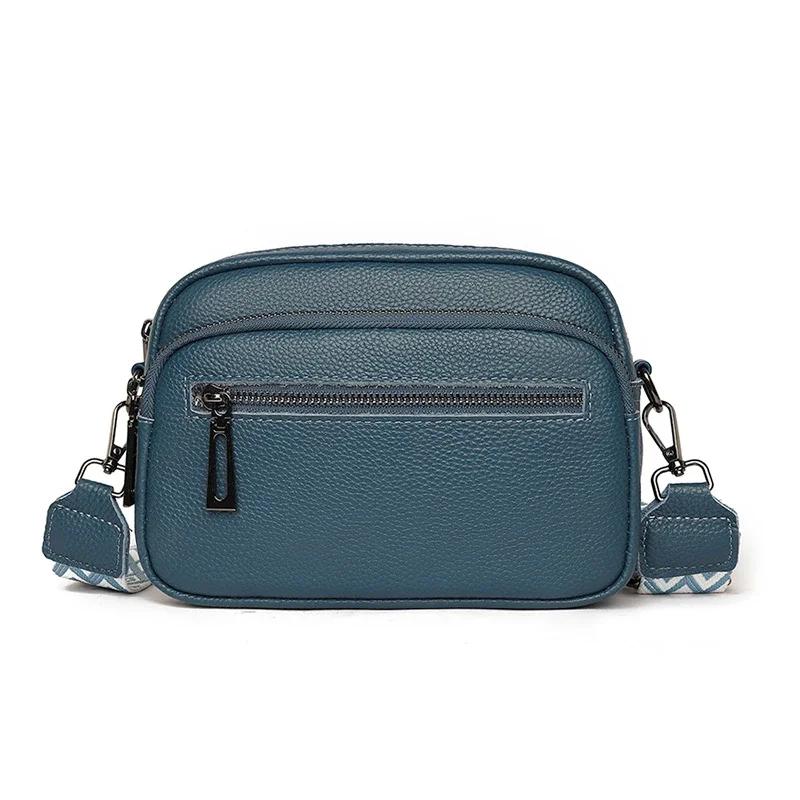 Женская сумка через плечо из натуральной кожи, большая вместительная сумка-мессенджер из кожи, роскошная мода, высокое качество