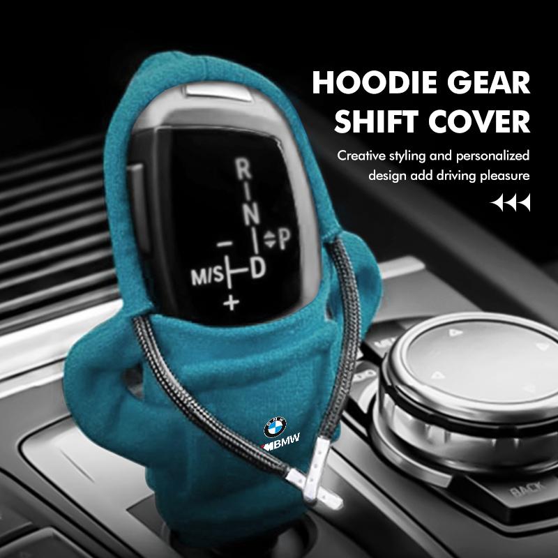 2025 Hot Fashion Hoodie Car Shift Knob Cover Manual Handle Gear Lever For BMW E90 E60 E46 E39 F30 F10 E87 X3 X4 X5 X1 G30 G20