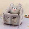 Baby Learning Chair - Plush High Chair Seat for 6-10 Months, Children's Sofa