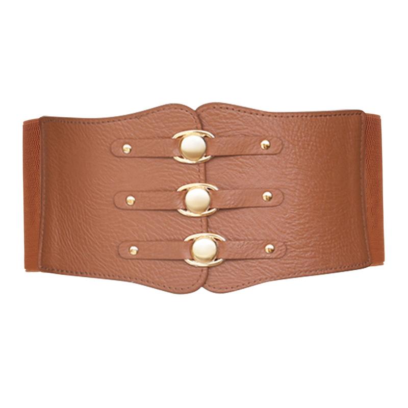 Elastic Wide Corset Belts For Women Waist Plus Size Belt Female Dress Waistband Big Stretch Cummerbunds Clothes Accessory