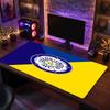 Большой коврик для мыши с принтом футбольного клуба Leeds United, противоскользящий расширенный игровой коврик для стола для офиса и дома
