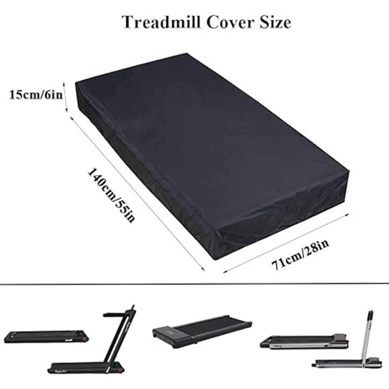 Treadmill Cover Treadmill Outdoor Waterproof Suitable for Under-table Treadmill Indoor Treadmill Dust Cover 210D