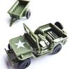 4D сборка 1/72 US Willys Mb универсальный автомобиль грузовик военный автомобиль мужская игрушка сборка своими руками внедорожная модель автомобиля