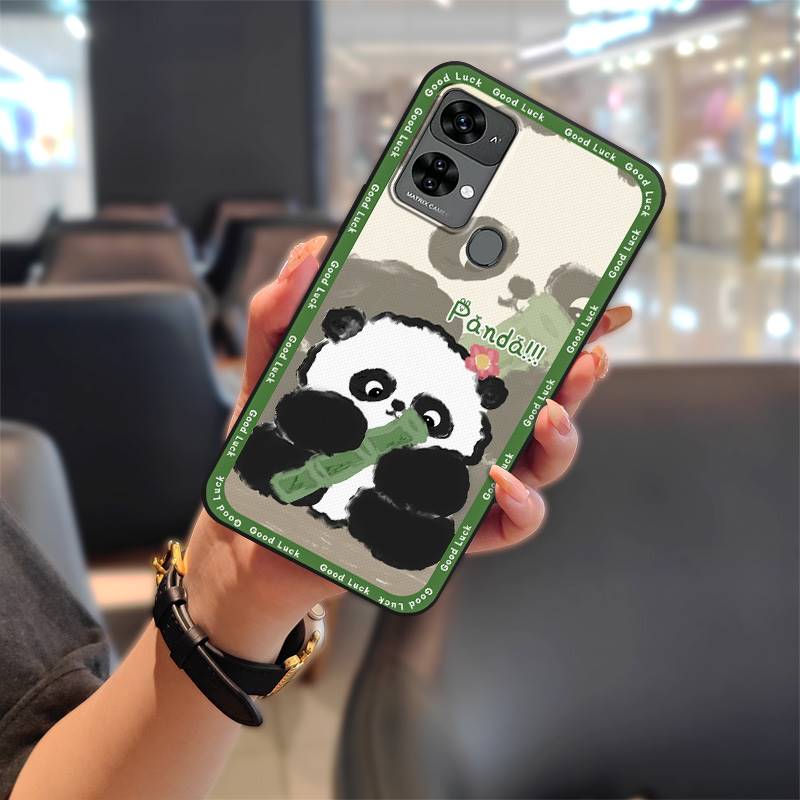 Protective Soft Case Phone Case For Oukitel C33 Anti-knock Anti-dust TPU Full Wrap Cute Graffiti Silicone Durable