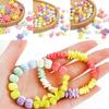 Letter Acrylic Beads Acrylic 30g Loose Beads DIY Pendant Colorful Earrings Necklace Jewelry Accessories  Manual Accessories