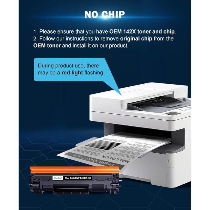 142A W1420A 142X W1420X Cartouche de Toner Compatible pour HP 142A W1420A 142X pour HP Laserjet MFP MFP M110 1-Pack Pas de Puce