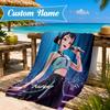 Custom Name KPop Pink Fashion Beach Towel Microfiber Beach Towel, Lightweight and Quick-Dry, for Summer Travel, Swimming Pool Gift