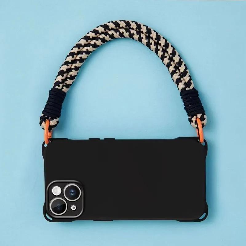 Crossbody Necklace Cord Lanyard Phone Case For iPhone 15 14 13 12 11 Pro Max 15 Plus XR X XS Soft Cover
