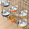 Hanging Design Pet Food Dispenser Bowls Multi-use Pet Food Basin Pet Feeding Bowl Cat Dog