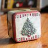 Christmas Ornaments Tin Box Gift Box Storage Box Candy Box Christmas Supplies Christmas Decorations