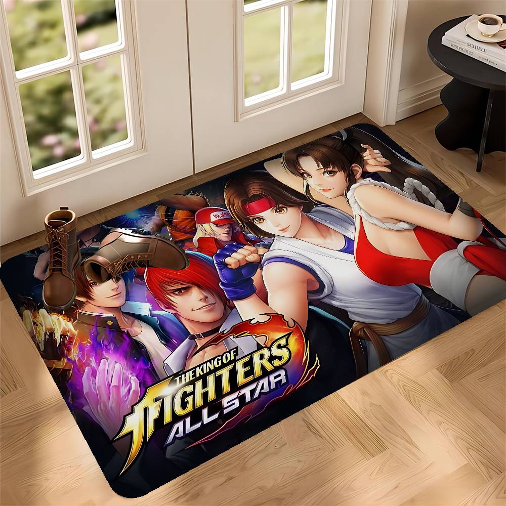 Game The King of Fighters Door Mat Washable Non-Slip Living Room Sofa Chairs Area Mat Kitchen Doormat Area Rug