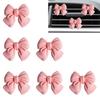 CasaPopz Pink Bow Car Coquette Cute Girly Car Decor Accessories Interior Aesthetic Car Decoration 6 Staff Women Girls