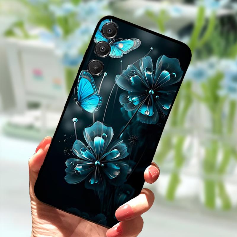 Чехол для Samsung A56 5G A06 A16 4G 5G Милый Мультяшный Мягкий ТПУ Силиконовый Чехол Для Galaxy A26 / A36 / A 56 Чехлы Для Телефона A 26 36 Coques