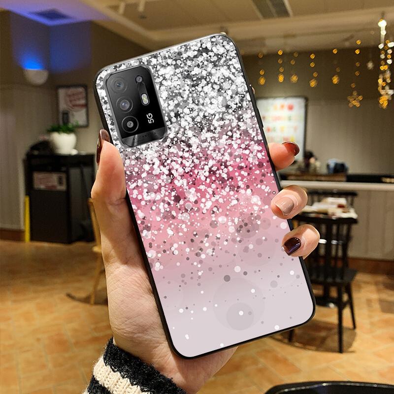 Чехол для телефона в стиле розового золота с любовью для OPPO A54 A74 A94 A53S A9 A5 A15 A16 A91 A96 A76 Reno8 8Pro Reno2 Z