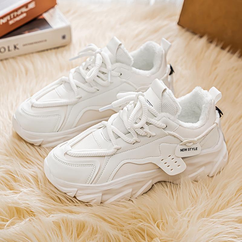 Мужская обувь зима новая молодежная спортивная универсальная повседневная обувь на платформе с увеличением роста Форрест Гамп папины кроссовки