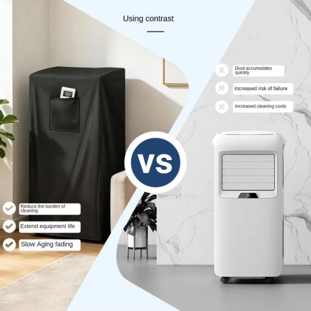 Dustproof AC Unit Cover Waterproof Protection Cover Cleaner Bag Air Conditioning Cover For Home