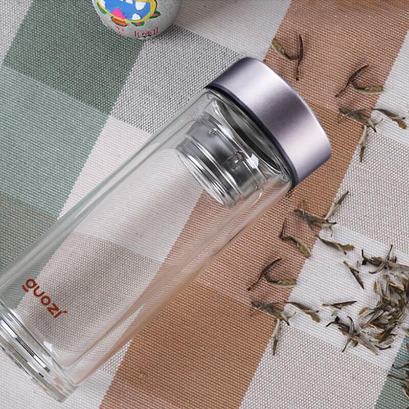 GUOZI GZ-S71B Double-Layer Glass Mug