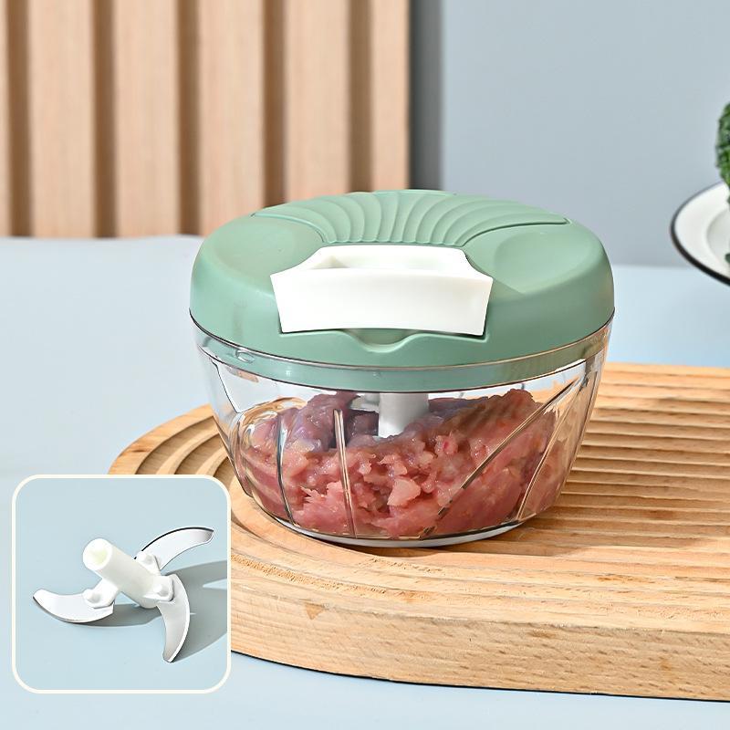 Ручная измельчительница, измельчитель продуктов, острый ручной мясорубка из нержавеющей стали, чеснокодавилка, вращающаяся чеснокодавилка, кухонные аксессуары