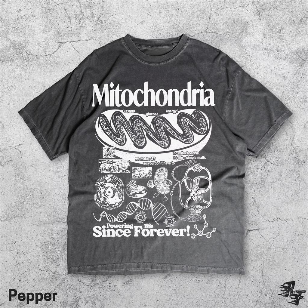 Geek Lab Humor Top Mitochondria Vintage Science T-Shirt Retro Biology Graphic Tee 90s Academic Cell Diagram Print T Shirt Unisex Female Male Clothing