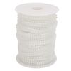 4mm 25m Double Row Faux Pearl Bead String Clothes Shoes Material Wedding Bouquet AccessoriesWhite