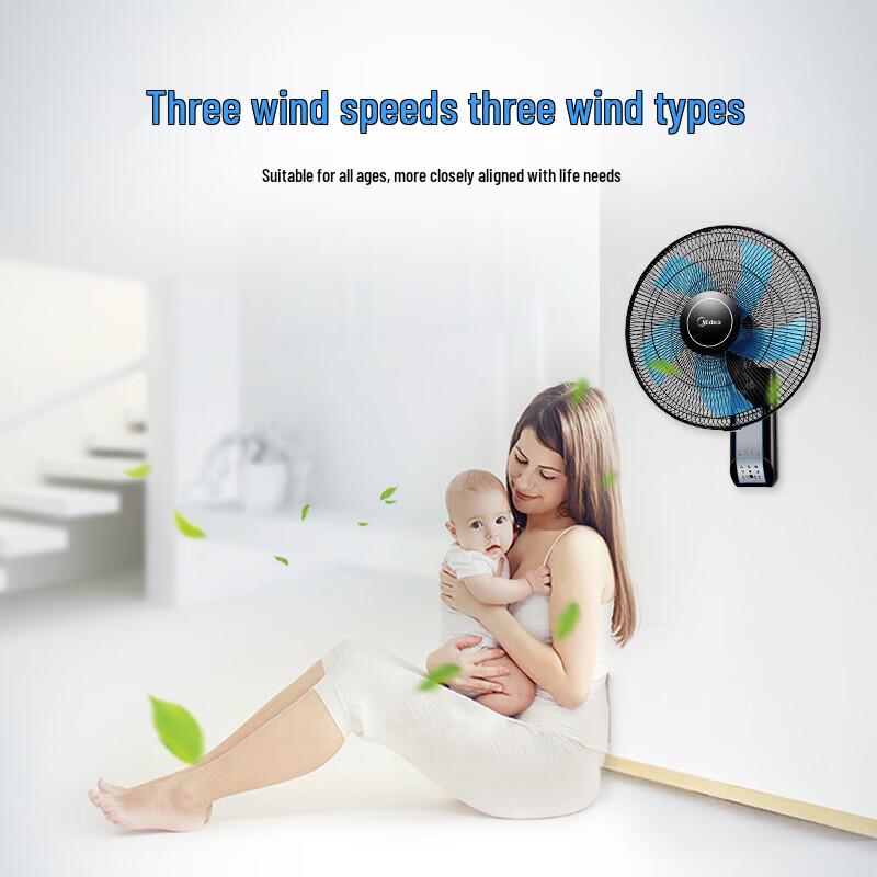 Midea FW40-11AR Pedestal Fan CN plug (adapter included)