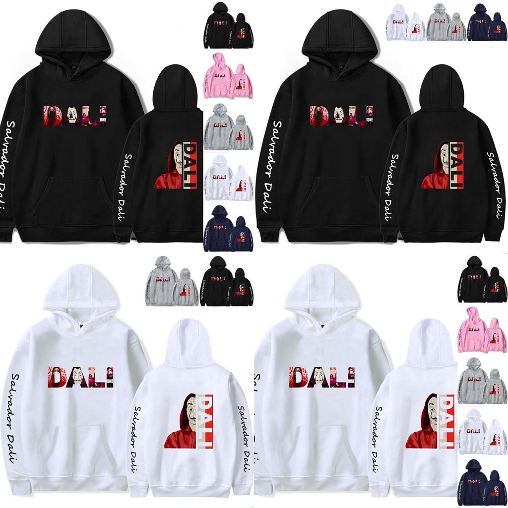 Уютное мягкое худи унисекс La Casa De Papel для фанатов сериала «Бумажный дом» повседневная толстовка