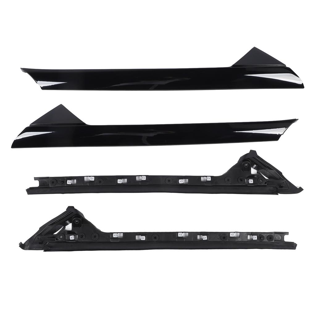 Windshield A Pillar Molding Trim Set BB5Z 7803144 AB Outer Inner Driver and Passenger Side Replacement for Explorer