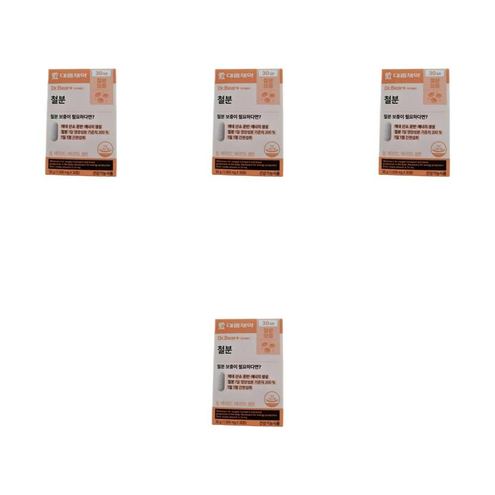 Daewoong Pharmaceutical Железо 4 шт., 30 таблеток